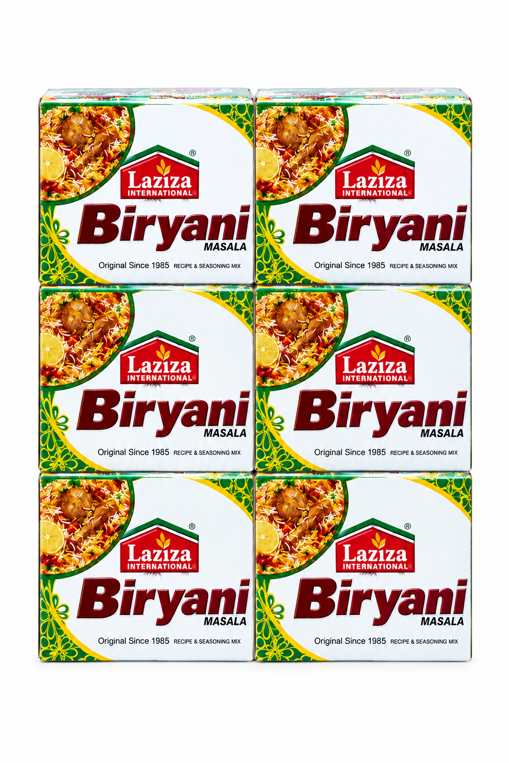 LAZIZA BIRYANI MASALA 100G X6